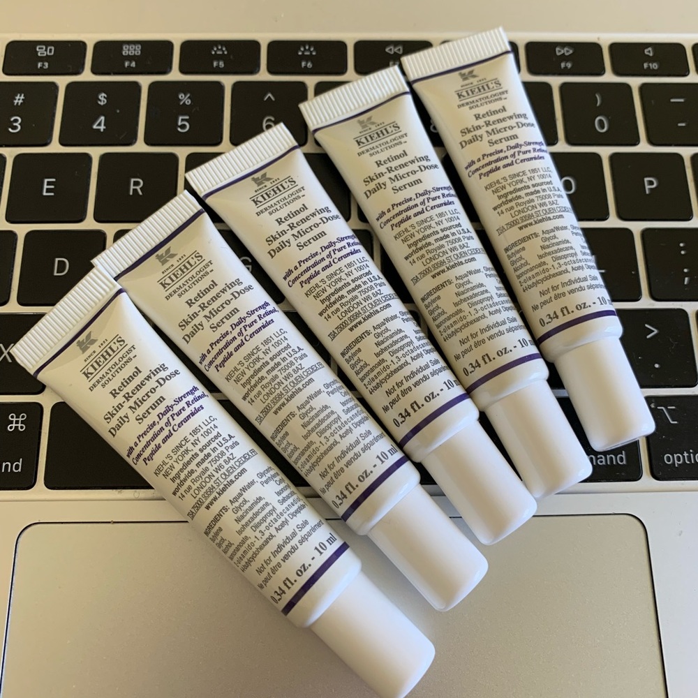 Kiehl’s Micro-Dose Anti-Aging Retinol Serum with Ceramides and Peptide